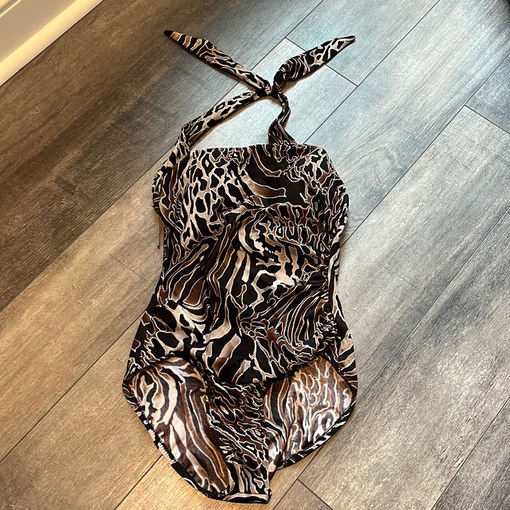 Cheetah full piece swimsuit